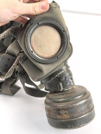 Wehrmacht, Gasmaske in Bereitschaftsbüchse Modell...
