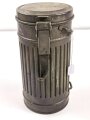 Wehrmacht,  Gasmaskendose, Bereitschaftsbüchse Modell 1930. Vermutlich neuzeitlich überlackiertes Stück