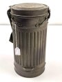 Wehrmacht,  Gasmaskendose, Bereitschaftsbüchse Modell 1930. Vermutlich neuzeitlich überlackiertes Stück
