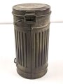 Wehrmacht,  Gasmaskendose, Bereitschaftsbüchse Modell 1930. Vermutlich neuzeitlich überlackiertes Stück