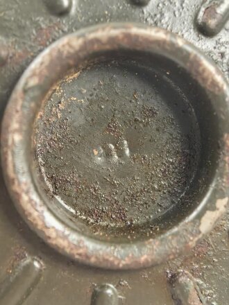 Wehrmacht,  Gasmaskenfilter / Filtereinsatz 41. Originallack