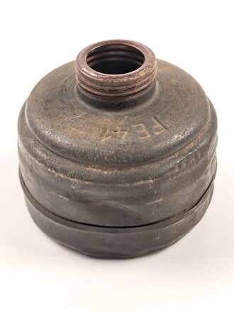 Wehrmacht,  Gasmaskenfilter / Filtereinsatz 41. Originallack