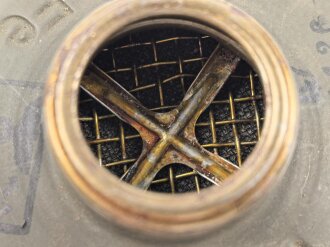 Wehrmacht,  Gasmaskenfilter / Filtereinsatz 41. Originallack