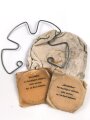 Satz Zubehör für die Gasmaskendose der Wehrmacht