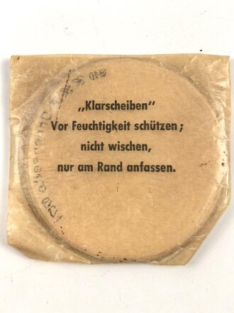 Satz Klarscheiben für die Gasmaske der Wehrmacht und...