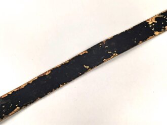 Kaiserreich und 1.Weltkrieg, Koppelriemen für Mannschaften zum Waffenrock. Das Unterfutter zerfressen, Gesamtlänge 95cm