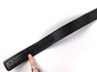 Koppelriemen für Mannschaften im Stil des 1. Weltkrieg. Messinggegenhalt, Gesamtlänge 116cm. Eigentumstück ?