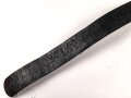 Koppelriemen für Mannschaften zum Waffenrock der Wehrmacht. Lackleder, gebraucht, Gesamtlänge 84cm