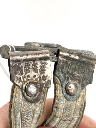 Gehänge zum Dolch für Offiziere des Heeres, Gebraucht