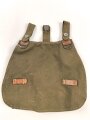 Brotbeutel Wehrmacht Heer. Leicht getragenes Stück mit Reichsbetriebsnummer, ungereinigt