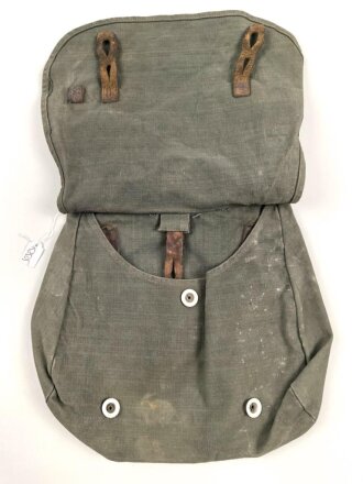 Brotbeutel ähnlich Wehrmacht , vermutlich frühe Nachkriegsfertigung. Ungereinigtes Stück