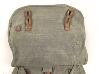 Brotbeutel ähnlich Wehrmacht , vermutlich frühe Nachkriegsfertigung. Ungereinigtes Stück