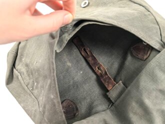 Brotbeutel ähnlich Wehrmacht , vermutlich frühe Nachkriegsfertigung. Ungereinigtes Stück