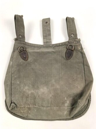 Brotbeutel ähnlich Wehrmacht , vermutlich frühe Nachkriegsfertigung. Ungereinigtes Stück