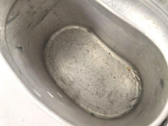 Kochgeschirr Wehrmacht , Hersteller HRE44. Originallack, zusammengehörig