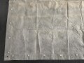 Zeltbahn Reichswehr / frühe Wehrmacht. Schnitt wie die Plane aus dem 1. Weltkrieg, gebrauchtes Stück ohne erkennbare Stempelung