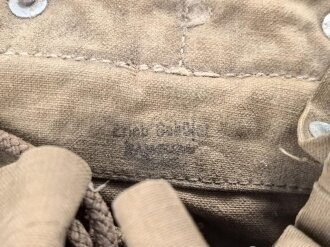Luftwaffe Tropenrucksack. Getragenes Stück, ungereinigt, Rückseite unschlau beschriftet