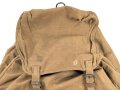 Luftwaffe Tropenrucksack. Getragenes Stück, ungereinigt, Rückseite unschlau beschriftet