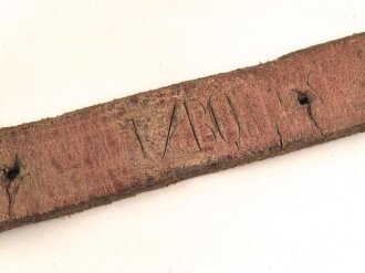 Luftwaffe Mantelriemen, ungeschwärztes Stück, datiert 1937