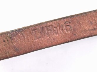 Luftwaffe Mantelriemen, ungeschwärztes Stück, datiert 1937