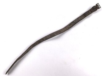Mantelriemen Wehrmacht, ungeschwärztes Stück, datiert 1936