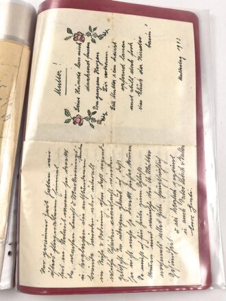 Luftwaffe, Konvolut Flugaufträge, Feldpost, Post eines Angehörigen Schlachtgeschwader 1, seit September 1943 nach Flaktreffer vermisst