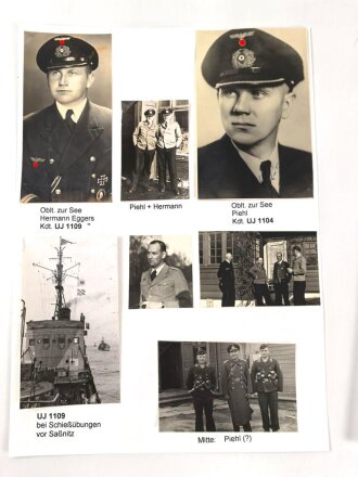 Kriegsmarine , Nachlass eines Angehörigen wohl 23. U Flottille, später Norwegen