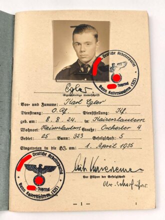 Umfangreicher Papiernachlass einer Familie aus Kaiserslautern.