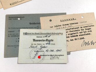 Umfangreicher Papiernachlass einer Familie aus Kaiserslautern.