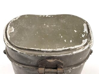 Kochgeschirr alter Art ( hohe Form ) vermutlich Reichswehr. originallack, keine Stempelung ersichtlich