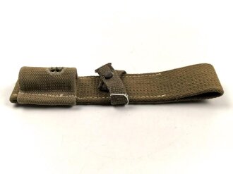 Koppelschuh in Tropenausführung zum k98 Seitengewehr der Wehrmacht. Neuzeitliche Sammleranfertigung, Einzelstück aus Sammlungsauflösung