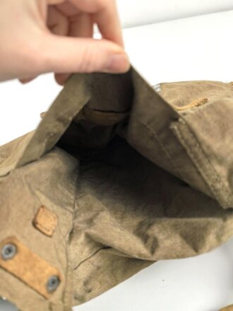 Pionier Rucksack Wehrmacht . Größe und Form in etwa korrekt, unrichtige Materialien. neuzeitliche Sammleranfertigung, Einzelstück aus Sammlungsauflösung.