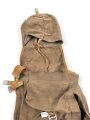 Pionier Rucksack Wehrmacht . Größe und Form in etwa korrekt, unrichtige Materialien. neuzeitliche Sammleranfertigung, Einzelstück aus Sammlungsauflösung.