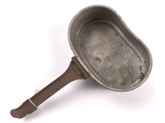 Deckel eines Kochgeschirr alter Art frühe Wehrmacht, Originallack, Hersteller OLHM38