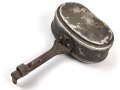 Deckel eines Kochgeschirr alter Art frühe Wehrmacht, Originallack, Hersteller OLHM38