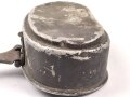 Deckel eines Kochgeschirr alter Art frühe Wehrmacht, Originallack, Hersteller OLHM38