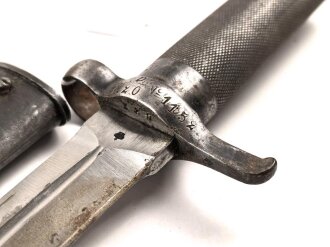 Schweden, Seitengewehr Modell 1896, ungereinigt, der Griff oben leicht eingekürzt