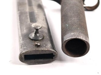 Schweden, Seitengewehr Modell 1896, ungereinigt, der Griff oben leicht eingekürzt