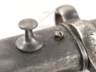 Schweden, Seitengewehr Modell 1896, ungereinigt, der Griff oben leicht eingekürzt