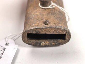 Scheide für ein Extraseitengewehr KS98 Wehrmacht. Defekt, ungereinigt, Gesamtlänge 22cm