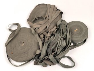 Drei Rollen Webband Wehrmacht. Breite 21cm, Durchmesser...