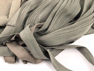 Drei Rollen Webband Wehrmacht. Breite 21cm, Durchmesser...