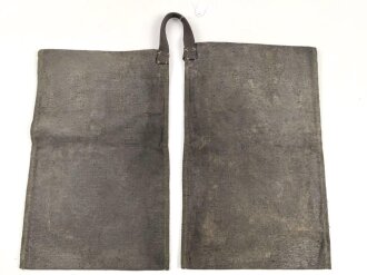 Wehrmacht, Beutel für Gewehrgranaten . Graue Ausführung datiert 1942, ungebrauchtes Stück mit  Lagerspuren, ungereinigt