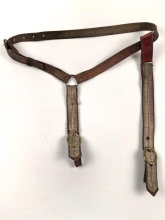 Säbelkoppel Kaiserreich. Nicht gereinigt, Leder weich