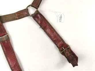 Säbelkoppel Kaiserreich. Nicht gereinigt, Leder weich