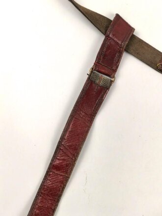 Säbelkoppel Kaiserreich. Nicht gereinigt, Leder weich