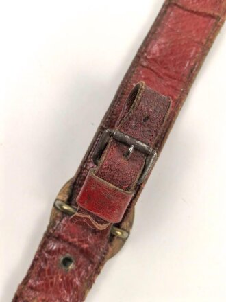 Säbelkoppel Kaiserreich. Nicht gereinigt, Leder weich