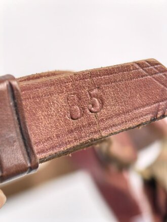 Säbelkoppel Kaiserreich. Nicht gereinigt, Leder weich