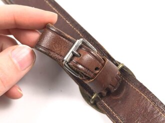 Säbelkoppel Kaiserreich. Nicht gereinigt, Leder weich