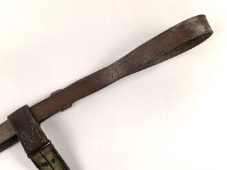 Säbelkoppel Kaiserreich. Nicht gereinigt, Leder weich